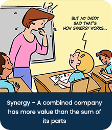 The benefits of Synergies in M&A