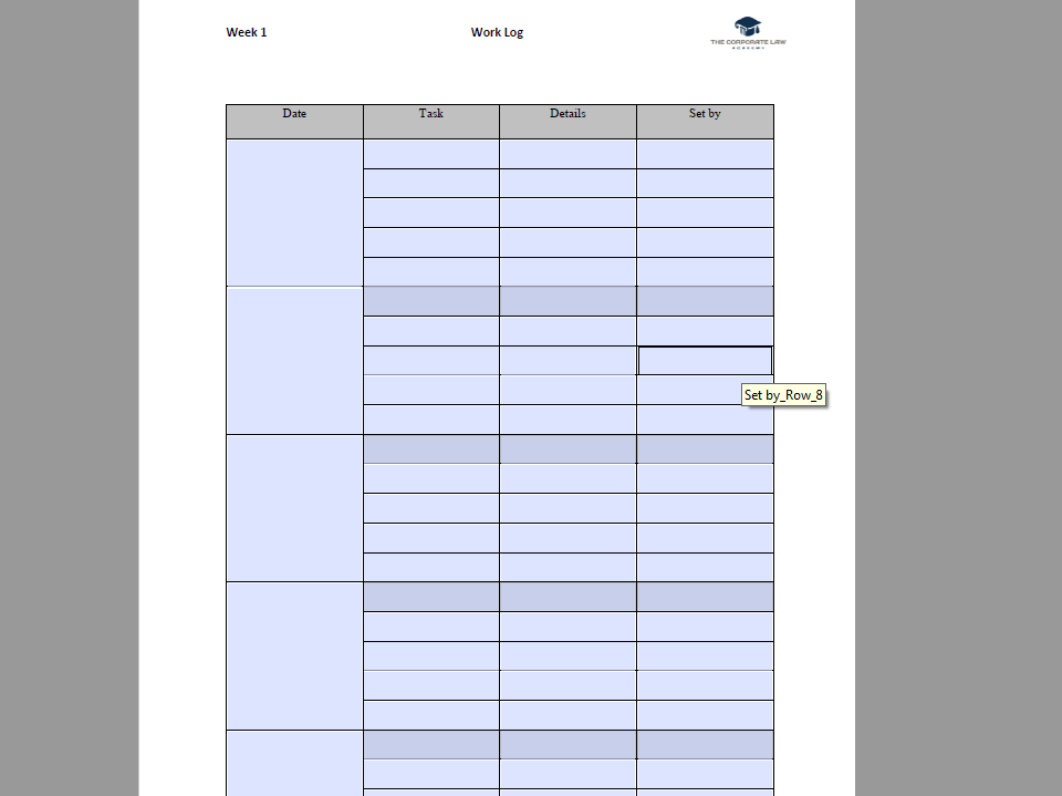 the corporate law academy case study